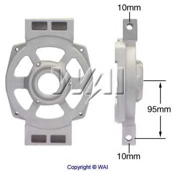 WAIglobal 21-186 Mounting, alternator